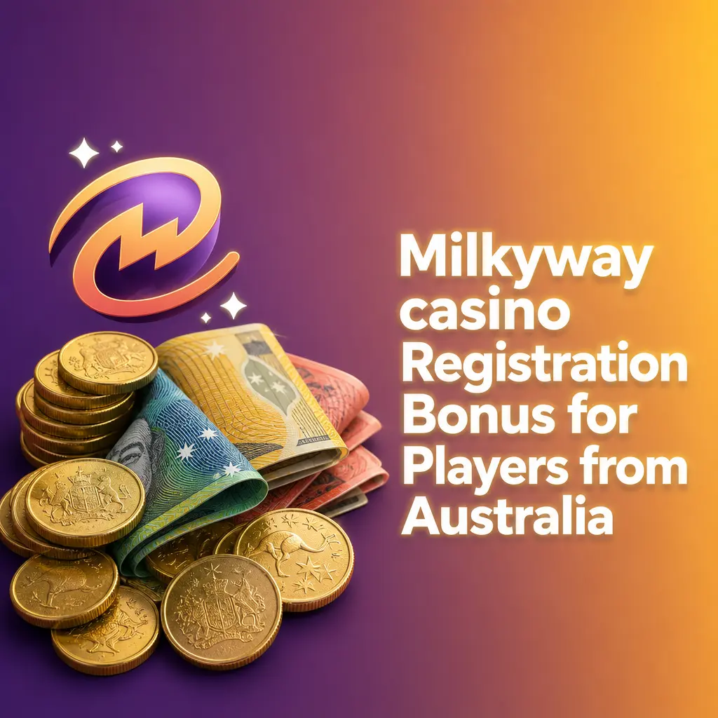 Milkyway Casino registration bonus for Australian players: 150% up to 500 USD/EUR or 50 no-wagering free spins on first deposit.