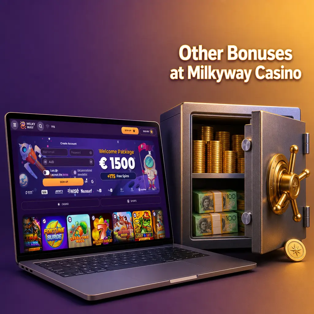 Milkyway Casino bonuses: Wednesday reload, Monday cashback, referral rewards, and loyalty points for tiered VIP perks.